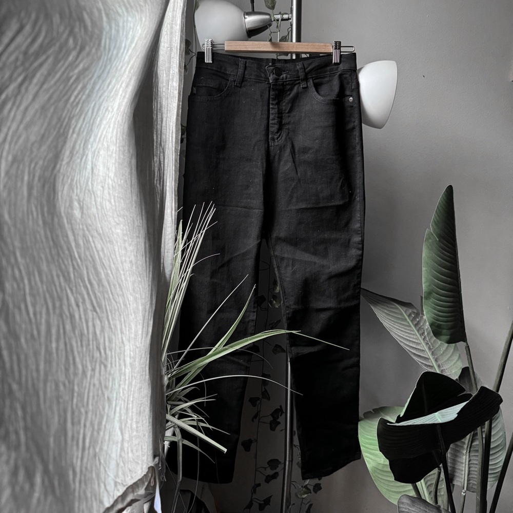 LEE black straight leg jeans